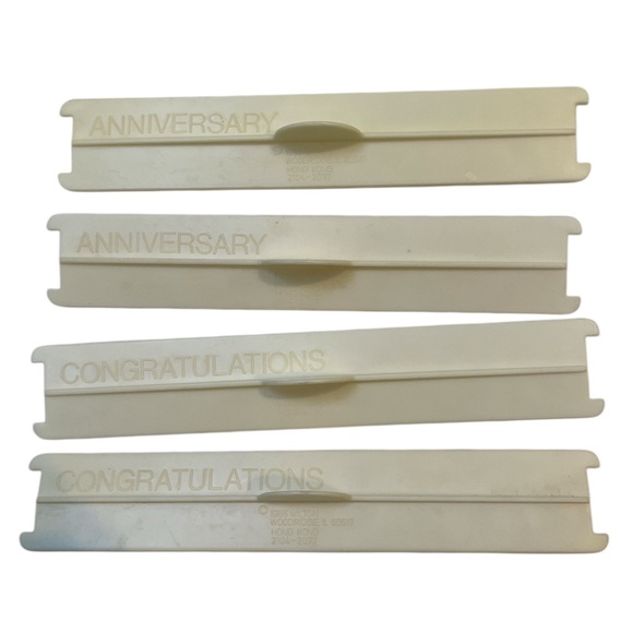 Vtg 80s Wilton Cake Decorating Set 1985 Yearbook Catalog Cherubs Columns Wedding - Picture 12 of 16